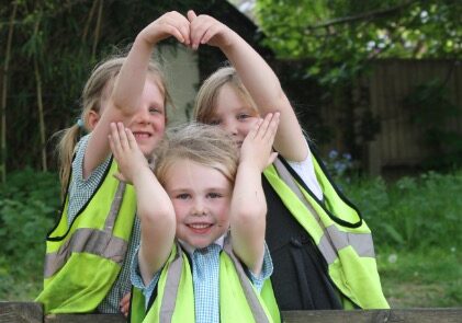 Heart shape with hands