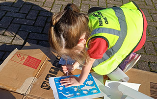 Cadland Club Stencils